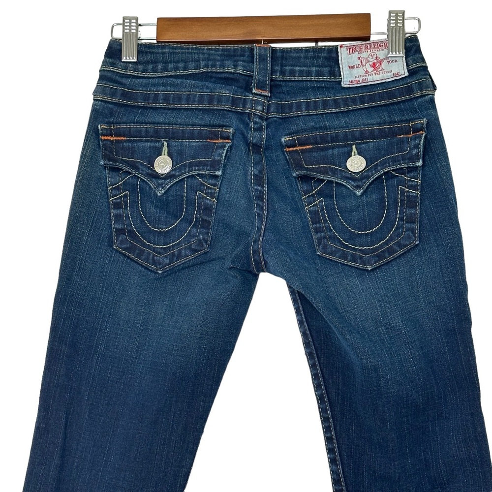 True Religion Joey Twisted Flare Jeans Size 25